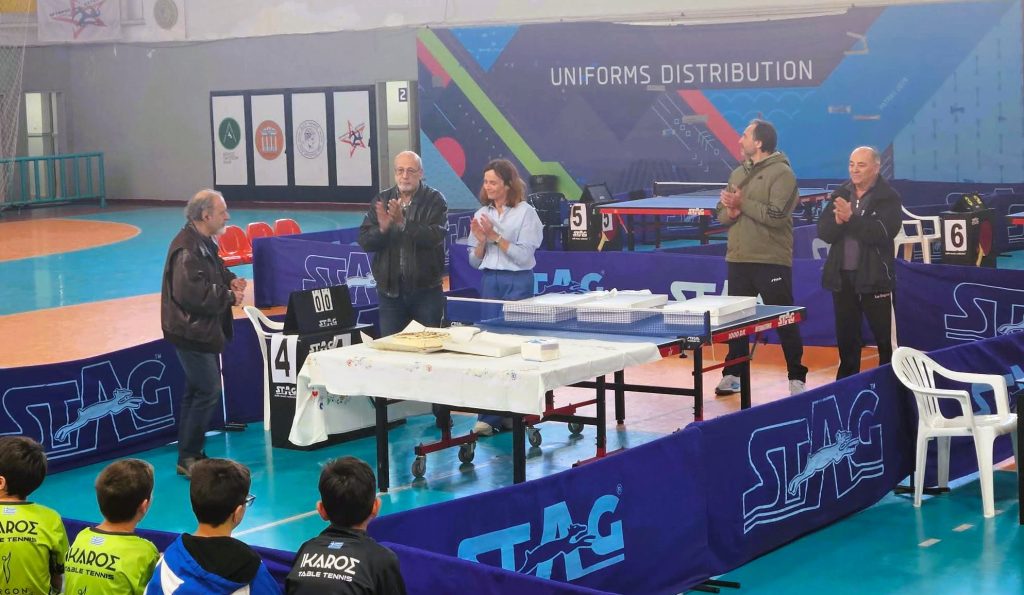 Το πρωτάθλημα παμπαίδων-παγκορασίδων Πινγκ Πονγκ 2026, στην Πάτρα ΦΩΤΟ