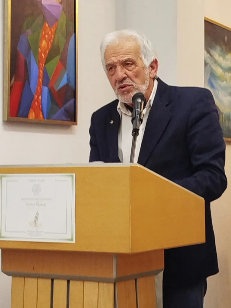 Παρουσίαση του βιβλίου του καθηγητή Γεωπολιτική και ποιητή Ι.Μάζη - «Γεωπολιτική και Σύγχρονη Τέχνη» ΦΩΤΟ.