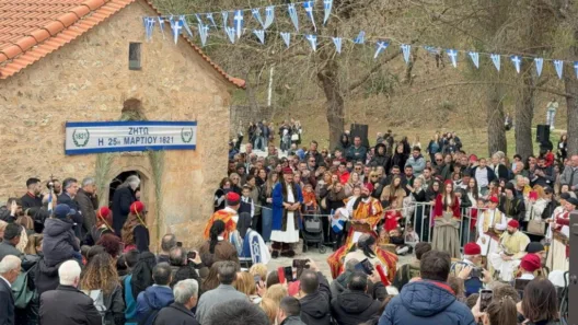 Εορτασμός του Ευαγγελισμού και της Εθνικής Παλιγγενεσίας στην Μονή Αγίας Λαύρας