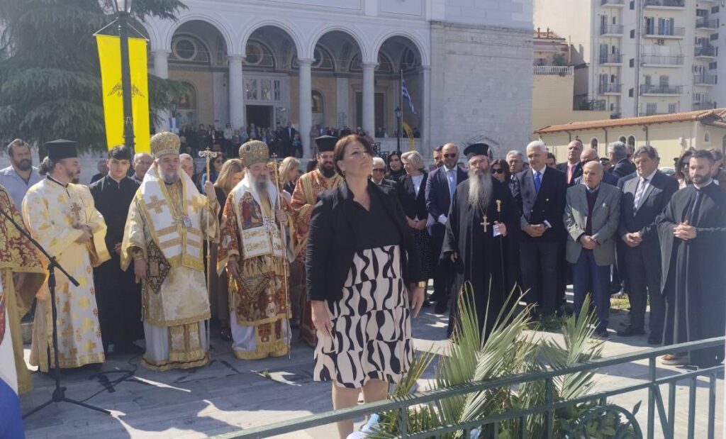 Στον εορτασμό του Εθνομάρτυρα Αγίου Γρηγορίου του Ε΄ ο Βουλευτής Αχαΐας Σπ.Τσιρώνης