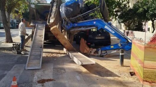 Βόλος: Εργατικό δυστύχημα με χειριστή εκσκαφέα