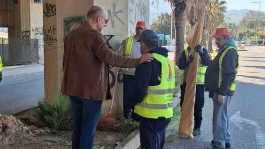 Πάτρα: Ευπρεπισμός νησίδων στους δρόμους από την Περιφέρεια ΦΩΤΟ