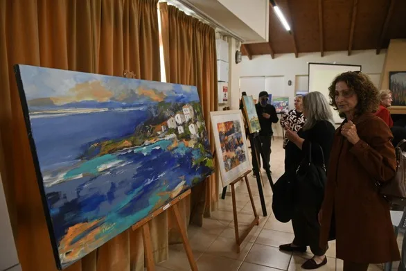 Τα εγκαίνια της έκθεσης του Συλλόγου Πατρινών Καλλιτεχνών ΦΩΤΟ