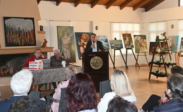 Τα εγκαίνια της έκθεσης του Συλλόγου Πατρινών Καλλιτεχνών ΦΩΤΟ