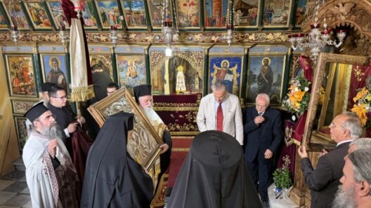 Η Απόδοση της εορτής της Παναγίας Τρυπητής ΦΩΤΟ