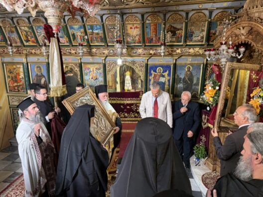 Η Απόδοση της εορτής της Παναγίας Τρυπητής ΦΩΤΟ