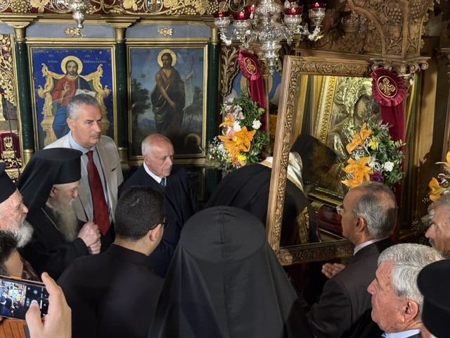 Η Απόδοση της εορτής της Παναγίας Τρυπητής ΦΩΤΟ