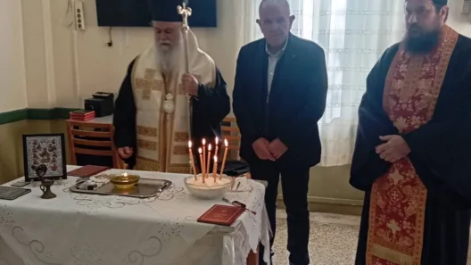 Ευχέλαιο στο Ιδρυμα «Κλεομένους Οικονόμου Ιατρού» Αιγίου ΦΩΤΟ