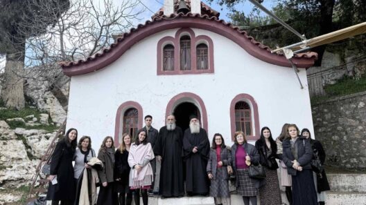 Η Ενορία της Αγίας Τριάδας Πατρών, στην Μονή Νοτενών και στο Ασκητήριο του Οσίου Ιωακείμ ΦΩΤΟ