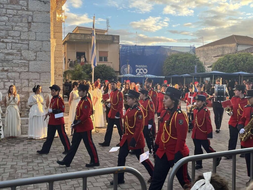 Η Φιλαρμονική Ακράτας στην ηρωική Έξοδο του Μεσολογγίου ΦΩΤΟ