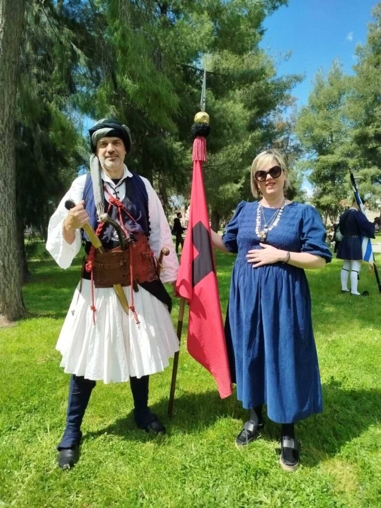 Ο Σκοπευτικός Πάτρας, με παραδοσιακά όπλα, στην ηρωική έξοδο του Μεσολογγίου ΦΩΤΟ