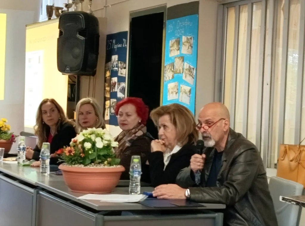 Συνέδριο με επιστήμονες στο Λύκειο Ρίου ΦΩΤΟ