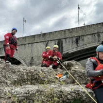 Αχαΐα: Διάσωση σε ορμητικά νερά, από τους Εθελοντές Πυροσβέστες ΦΩΤΟ