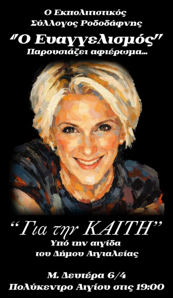 Αφιέρωμα στη μνήμη της ηθοποιού Καίτης Κωνσταντίνου από τον Σύλλογο Ροδοδάφνης 25 Αφιέρωμα στη μνήμη της ηθοποιού Καίτης Κωνσταντίνου από τον Σύλλογο Ροδοδάφνης