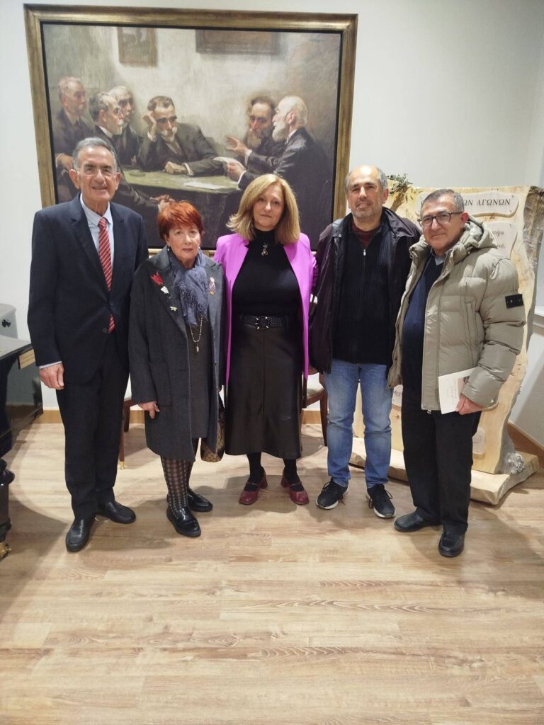 Στη μνήμη του Νικηφόρου Παμπούκη η Αναστασία Ευσταθίου, στο Φιλολογικό της Πάτρας ΦΩΤΟ