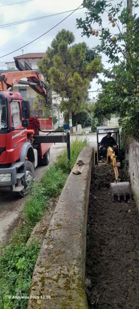 Αχαΐα: Επενέβη στο ρέμα «Μαλαμαμούτη» η Πολιτική Προστασία, λόγω επικινδυνότητας ΦΩΤΟ