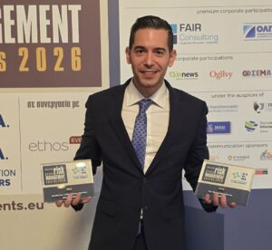 Διάκριση στα Greek Risk Management Awards για τον Αχαιό Ακη Ροδάκο ΦΩΤΟ