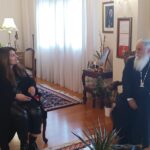 Καραφωτιά και Χριστόπουλος πήραν την ευλογία του Μητροπολίτη Ιερώνυμου ΦΩΤΟ