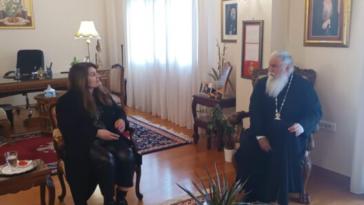 Καραφωτιά και Χριστόπουλος πήραν την ευλογία του Μητροπολίτη Ιερώνυμου ΦΩΤΟ