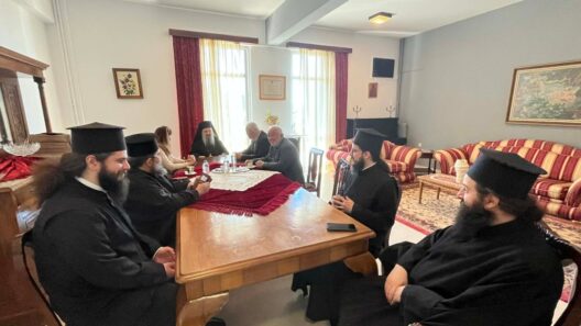 Στον Οίκο Ευγηρίας ο Μητροπολίτης Πατρών Χρυσόστομος ΦΩΤΟ