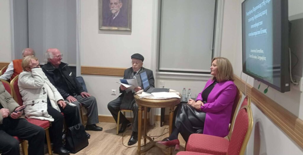 Στη μνήμη του Νικηφόρου Παμπούκη η Αναστασία Ευσταθίου, στο Φιλολογικό της Πάτρας ΦΩΤΟ