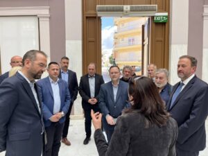 Στο Αρχαιολογικό Μουσείο Πύργου Φαρμάκης και μέλη του Περιφερειακού Συμβουλίου ΦΩΤΟ