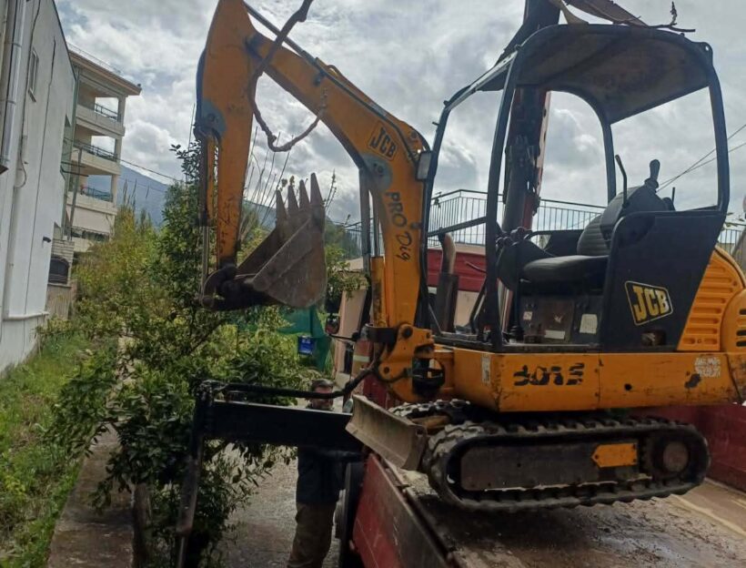 Αχαΐα: Επενέβη στο ρέμα «Μαλαμαμούτη» η Πολιτική Προστασία, λόγω επικινδυνότητας ΦΩΤΟ