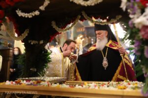 Η Αποκαθήλωση στον Ναό Κοιμήσεως της Θεοτόκου Καλαβρύτων, με Ιερώνυμο ΦΩΤΟ