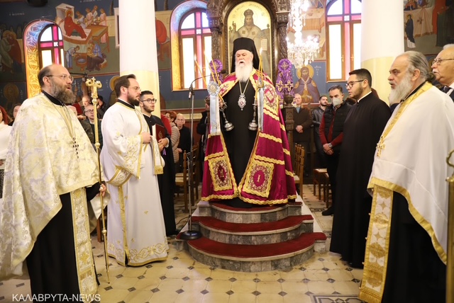 Η Αποκαθήλωση στον Ναό Κοιμήσεως της Θεοτόκου Καλαβρύτων, με Ιερώνυμο ΦΩΤΟ