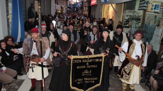 Εντυπωσιακή η «Στέγη Καλαβρυτινών Πάτρας» στην Εξοδο του Μεσολογγίου ΦΩΤΟ