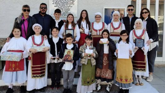 Παιδιά της Τέμενης Αιγίου είπαν τα «Πάθη» ΦΩΤΟ