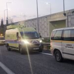 Αχαΐα: Εστησαν επιχείρηση γα να σώσουν κουτάβι στην Εθνική ΦΩΤΟ