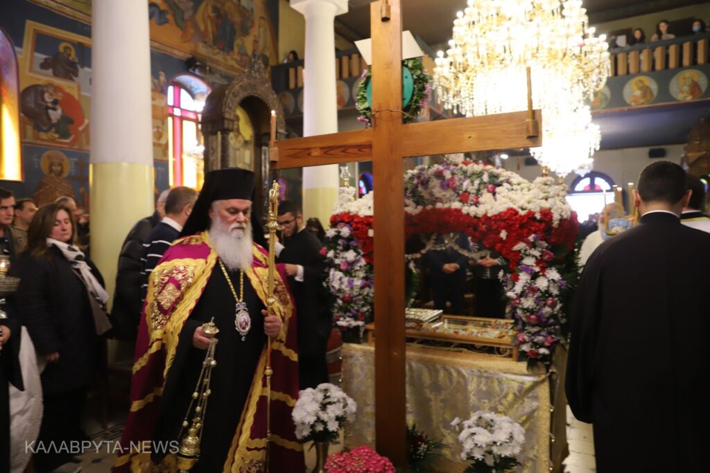 Η Αποκαθήλωση στον Ναό Κοιμήσεως της Θεοτόκου Καλαβρύτων, με Ιερώνυμο ΦΩΤΟ