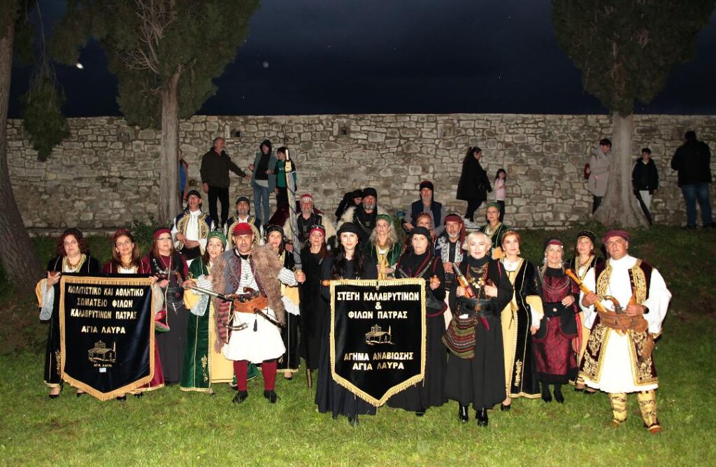 Εντυπωσιακή η «Στέγη Καλαβρυτινών Πάτρας» στην Εξοδο του Μεσολογγίου ΦΩΤΟ