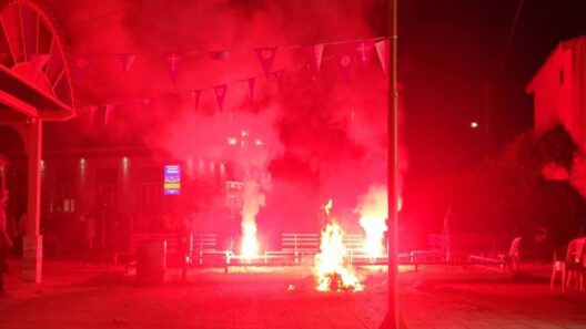 Διατήρηση του εθίμου «Κάψιμο του Ιούδα» στην Τέμενη Αιγίου ΦΩΤΟ