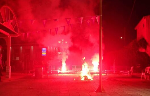 Διατήρηση του εθίμου «Κάψιμο του Ιούδα» στην Τέμενη Αιγίου ΦΩΤΟ