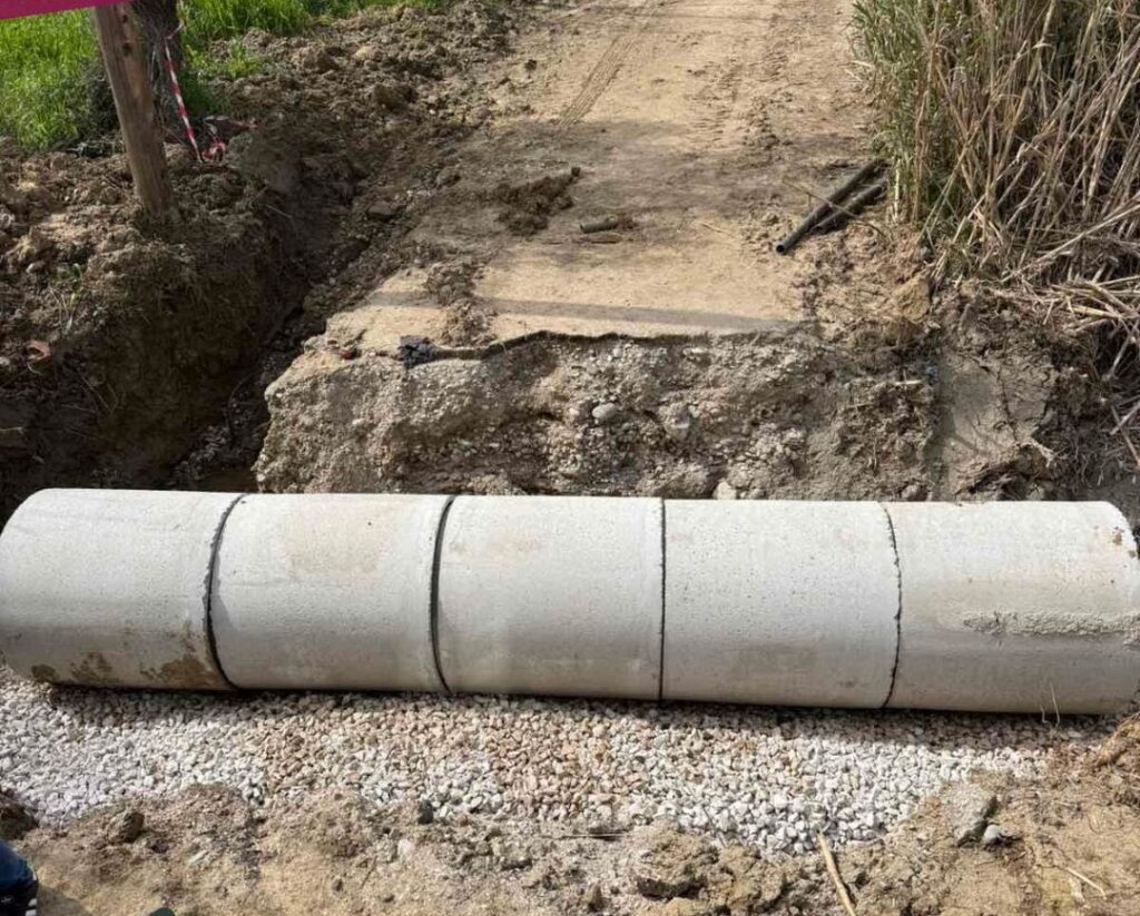 Δυτική Αχαΐα: Εκλεισε δρόμος εξαιτίας πλημμυρικών φαινομένων ΦΩΤΟ