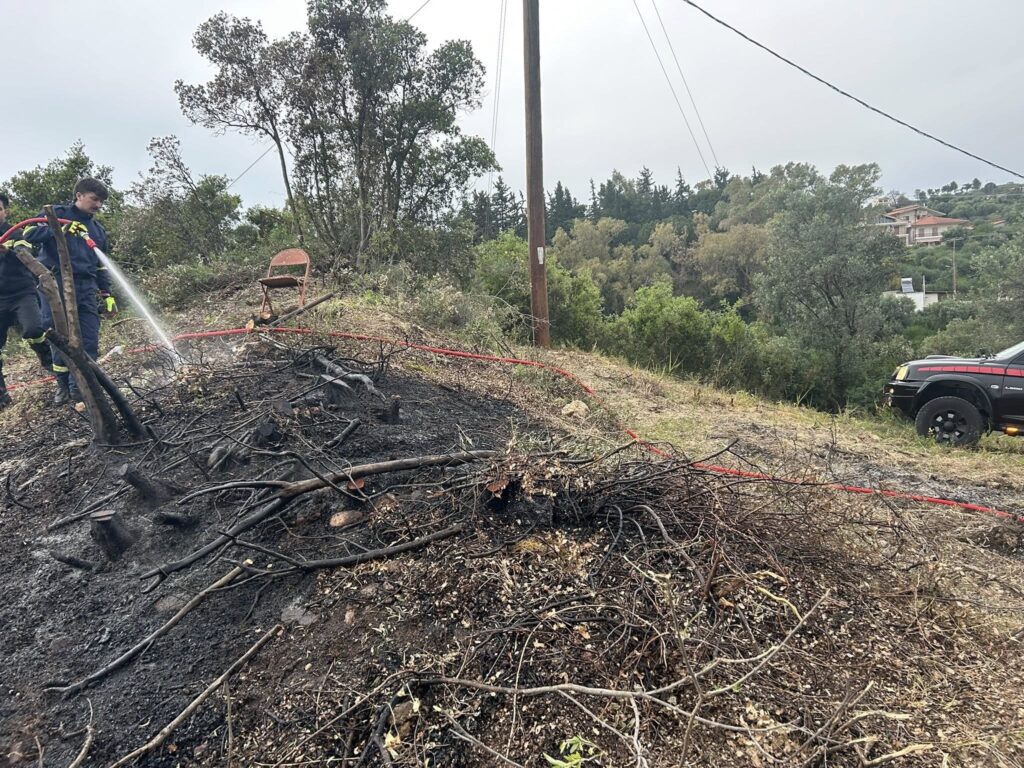 Πάτρα: Πυρκαγιά στο Γηροκομειό - Σε δύσβατο σημείο ΦΩΤΟ