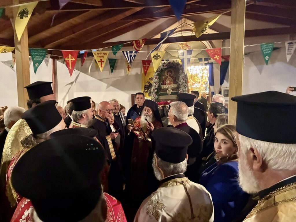 Η εορτή της Ζωοδόχου Πηγής στην Παραλία Πλατάνου Ακράτας ΦΩΤΟ