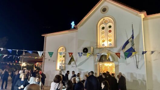 Η εορτή της Ζωοδόχου Πηγής στην Παραλία Πλατάνου Ακράτας ΦΩΤΟ