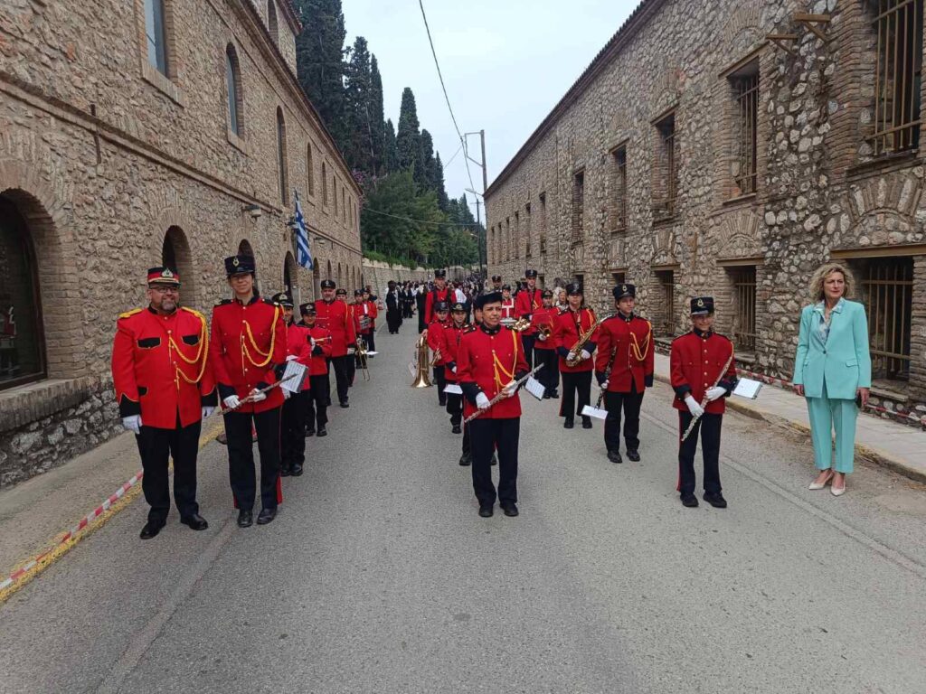 Η Φιλαρμονική Ακράτας στην Παναγία Τρυπητή, του Αιγίου ΦΩΤΟ