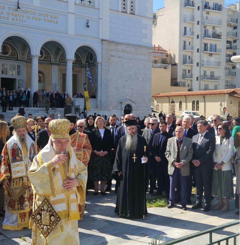 Τιμήθηκε η μνήμη του Αγίου Γρηγορίου Ε΄ στην Παντάνασσα ΦΩΤΟ