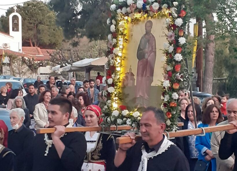 Ο Σύλλογος Κρητών φοιτητών Πάτρας στον Αγιο Νικόδημο