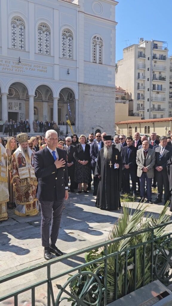 Τιμήθηκε η μνήμη του Αγίου Γρηγορίου Ε΄ στην Παντάνασσα ΦΩΤΟ