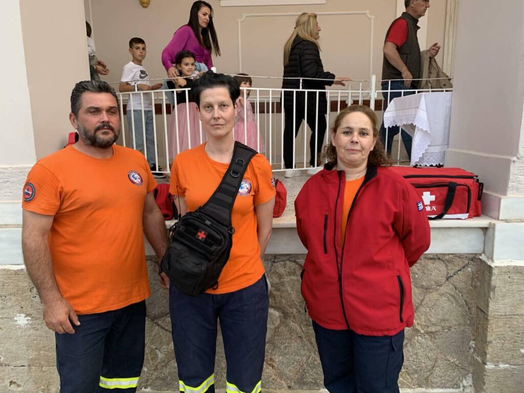 Η ΕΠΟΜΕΑ Αιγιάλειας στους διήμερους εορτασμούς της Παναγίας Τρυπητής ΦΩΤΟ