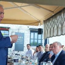 Αχαΐα: Στο Αίγιο ο πρόεδρος του Διεθνούς Εμπορικού Επιμελητηρίου ΦΩΤΟ