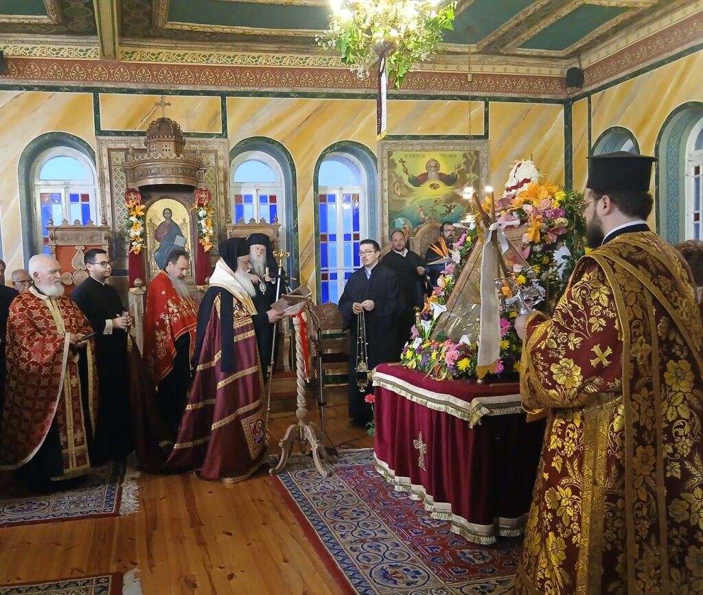 Η απόδοση της εορτής της Παναγίας Τρυπητής ΦΩΤΟ