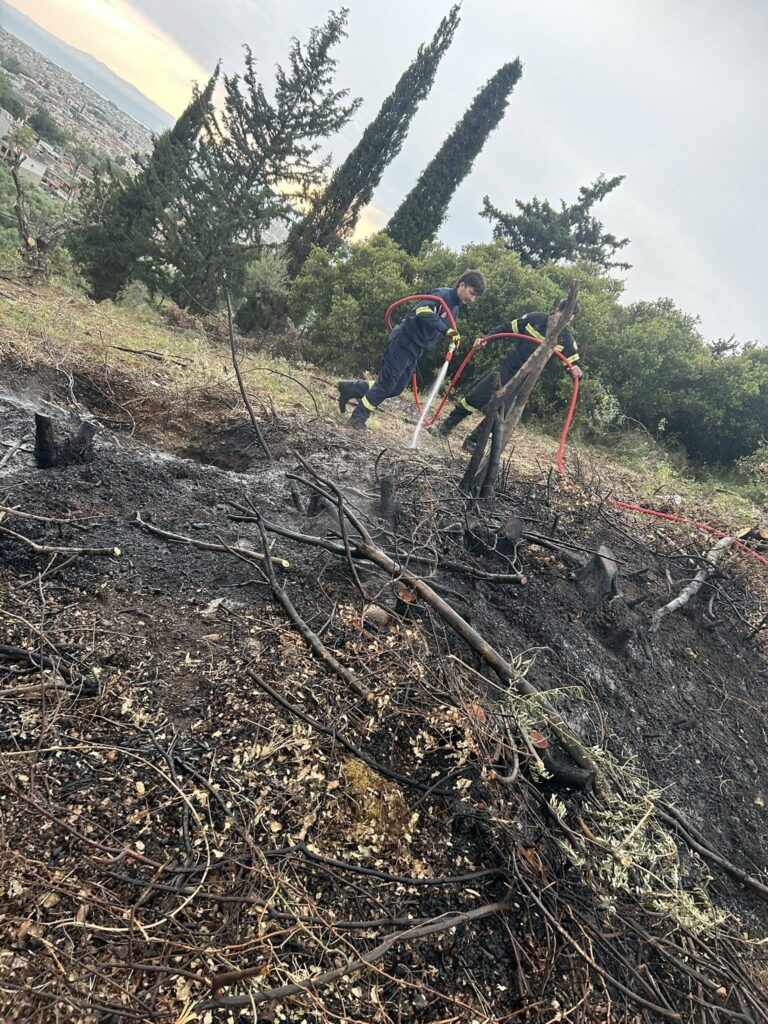 Πάτρα: Πυρκαγιά στο Γηροκομειό - Σε δύσβατο σημείο ΦΩΤΟ