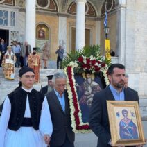 Οι Αρκάδες της Πάτρας στη μνήμη του Άγιου Γρηγόριου Ε’ και του Νεομάρτυρα Δημητρίου ΦΩΤΟ