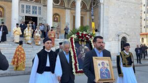 Οι Αρκάδες της Πάτρας στη μνήμη του Άγιου Γρηγόριου Ε’ και του Νεομάρτυρα Δημητρίου ΦΩΤΟ